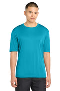 Sport-Tek ST350 PosiCharge Competitor Tee in Atomic Blue, front view