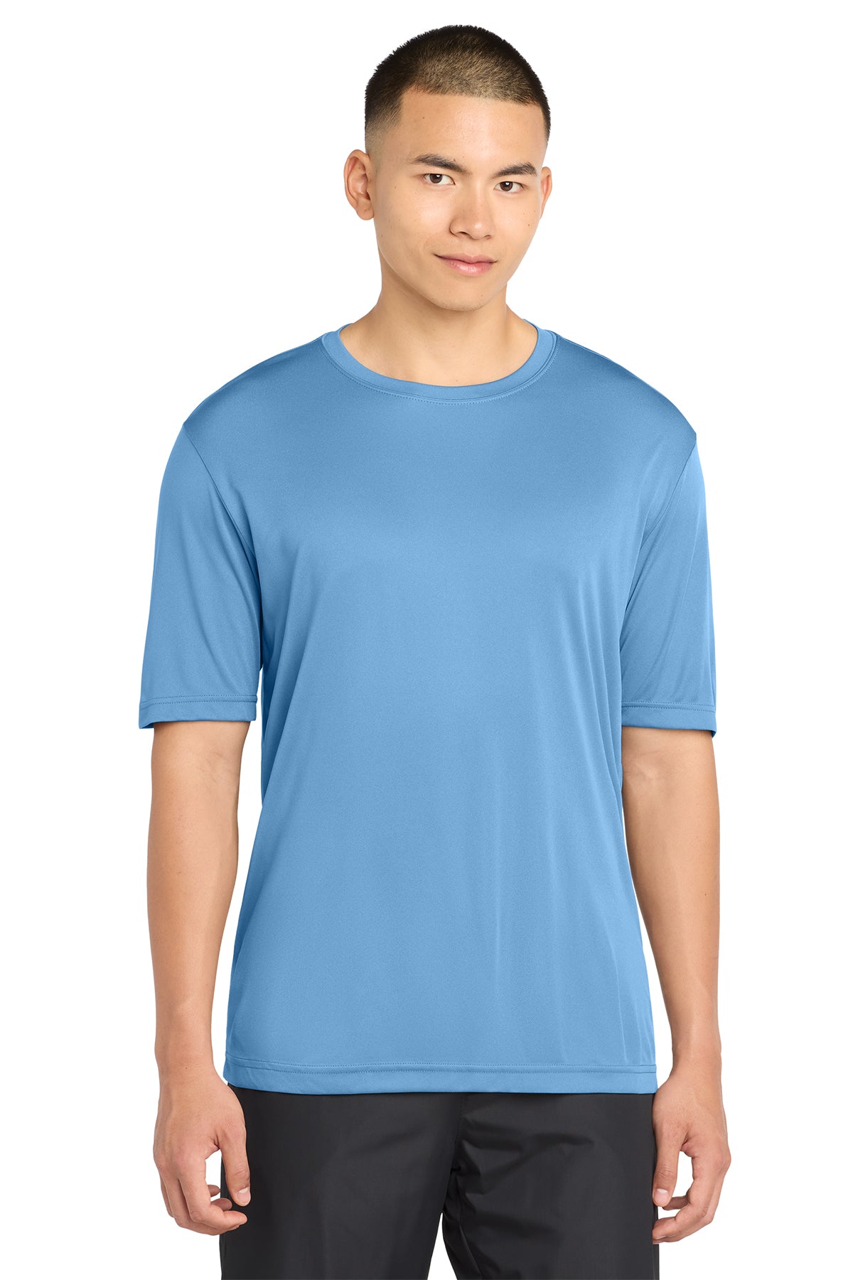 Sport-Tek ST350 PosiCharge Competitor Tee in Carolina Blue, front view
