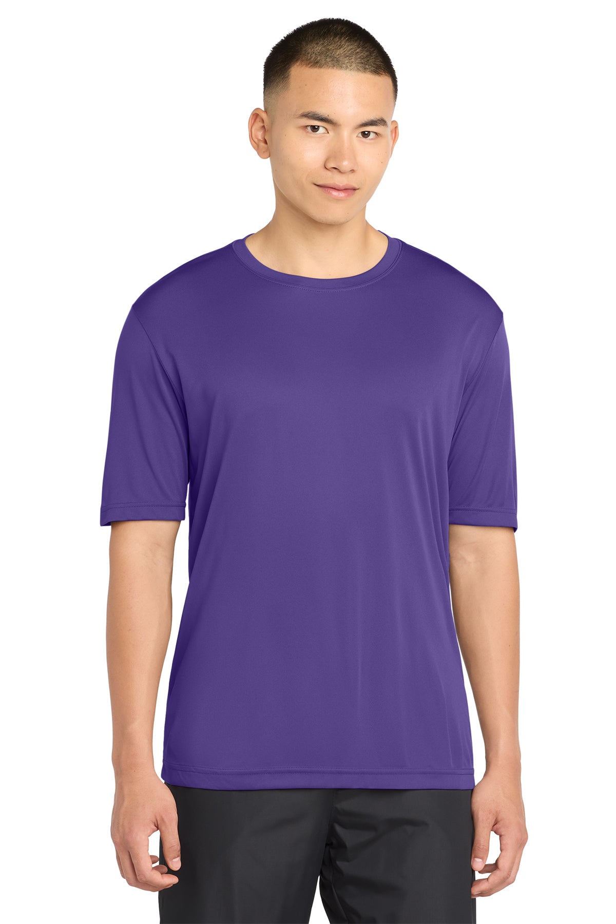 Sport-Tek ST350 PosiCharge Competitor Tee in Purple, front view