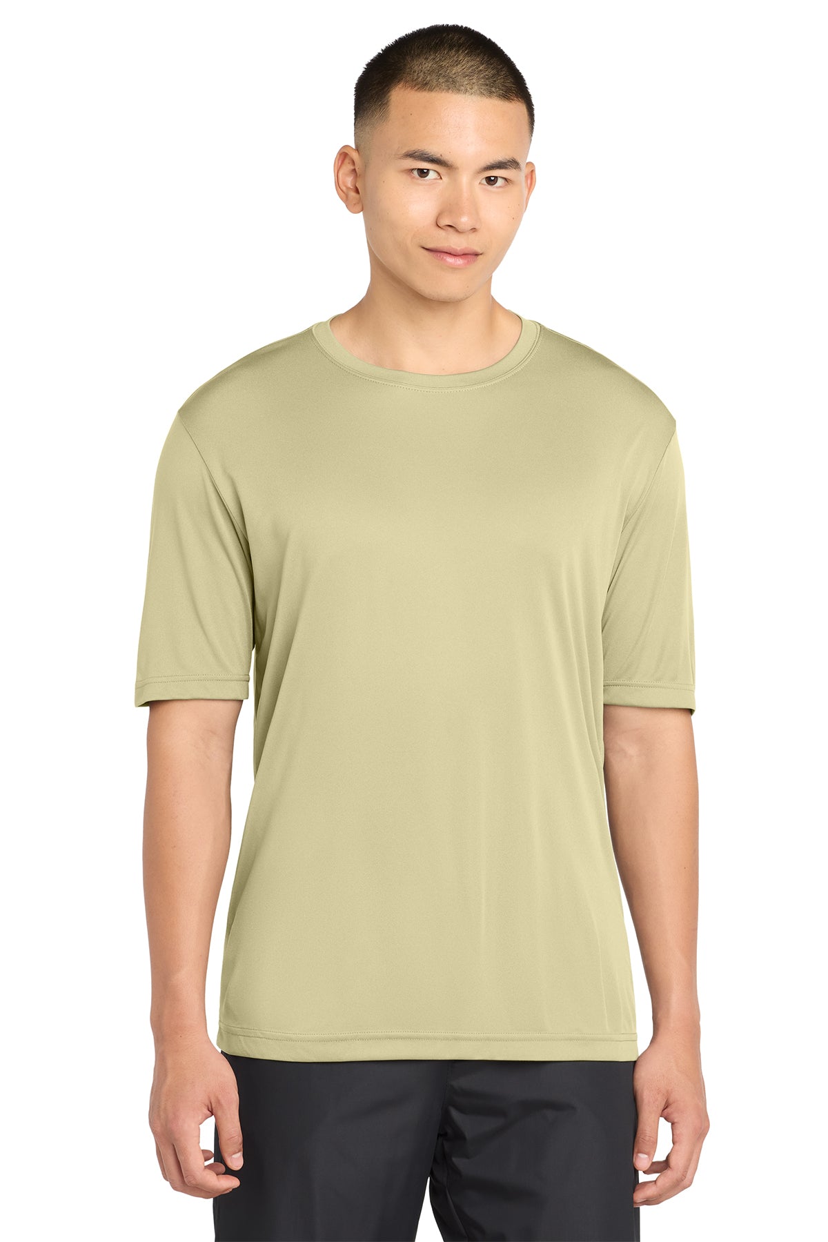 Sport-Tek ST350 PosiCharge Competitor Tee in Vegas Gold, front view