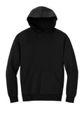 District DT6150 blank heavyweight hoodie in Black, front view