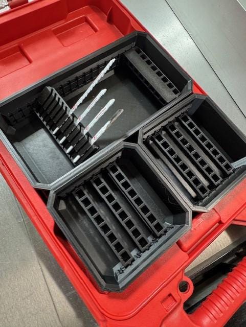 Jigsaw Blade Holder for lowprofile bins