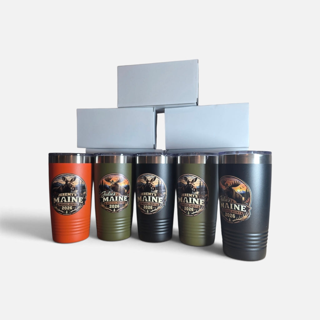 Custom UV Printed 20oz Tumbler | Full-Color Logo Cup