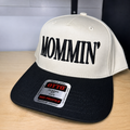 Mommin' Embroidered Hat | Otto 5 Panel Mid Profile Snapback Cap