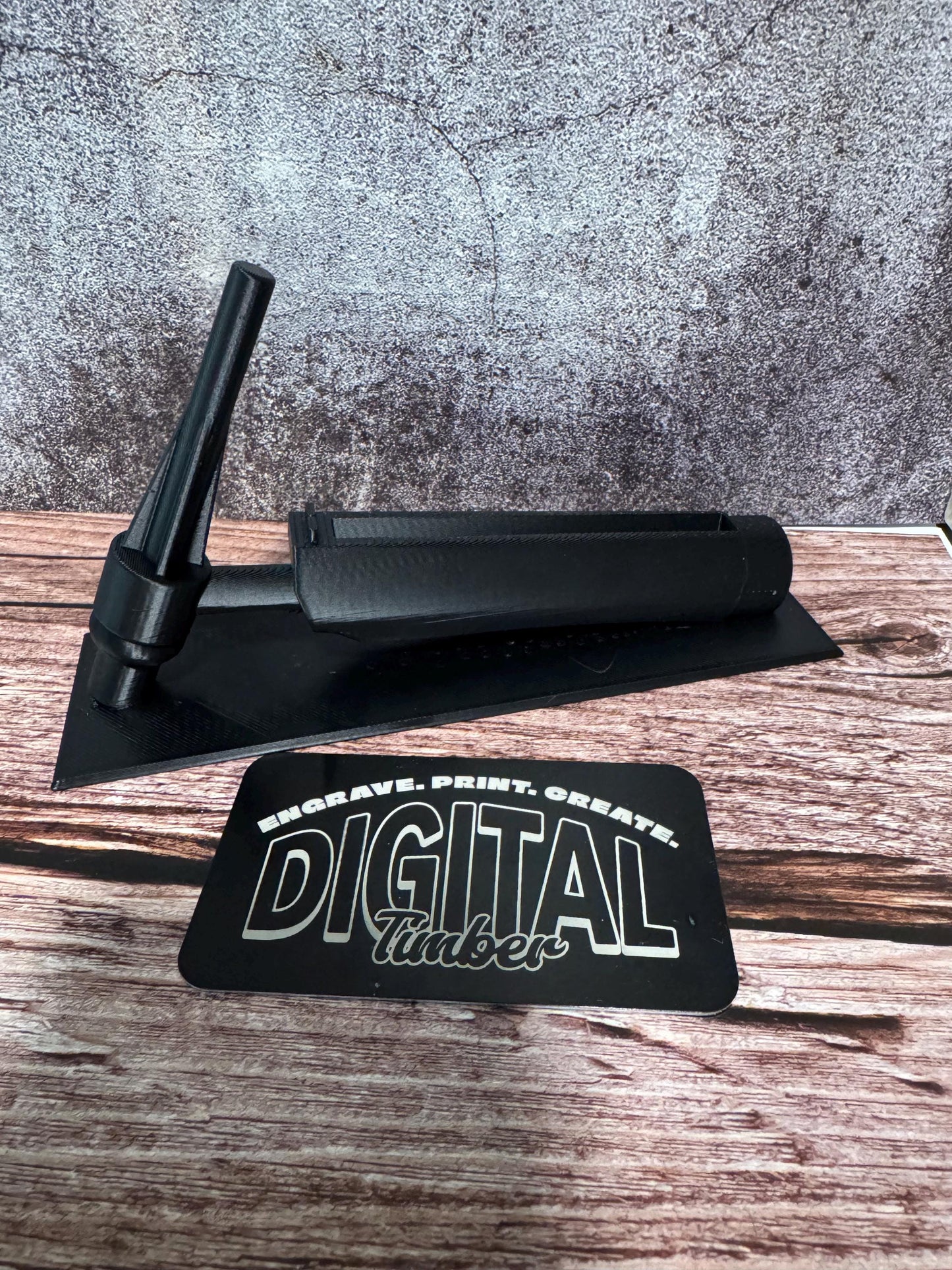 3D-Printed TIG Torch Business Card Holder: Welding Desk Decor