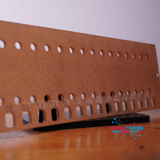 Close-up of BAI Mirror embroidery machine with acrylic oiler plate installed