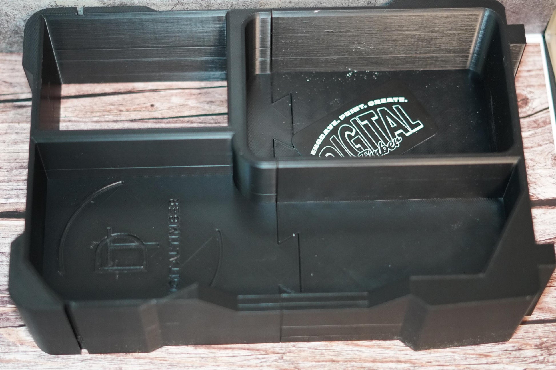 Milwaukee M12 tool shown in insert inside Packout 48-22-8435