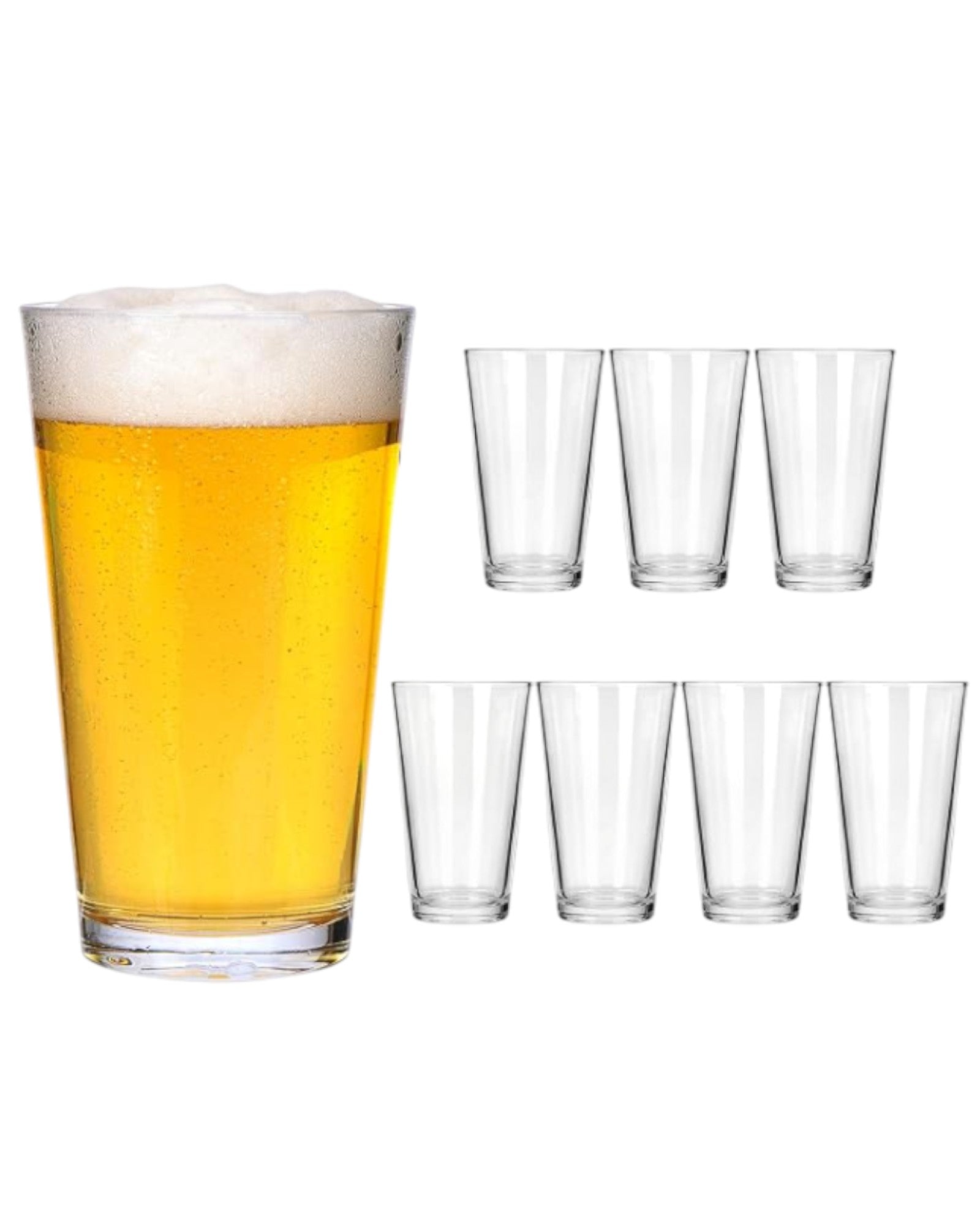 Custom UV Printed Pint Glass | Personalized 16oz Beer Glass