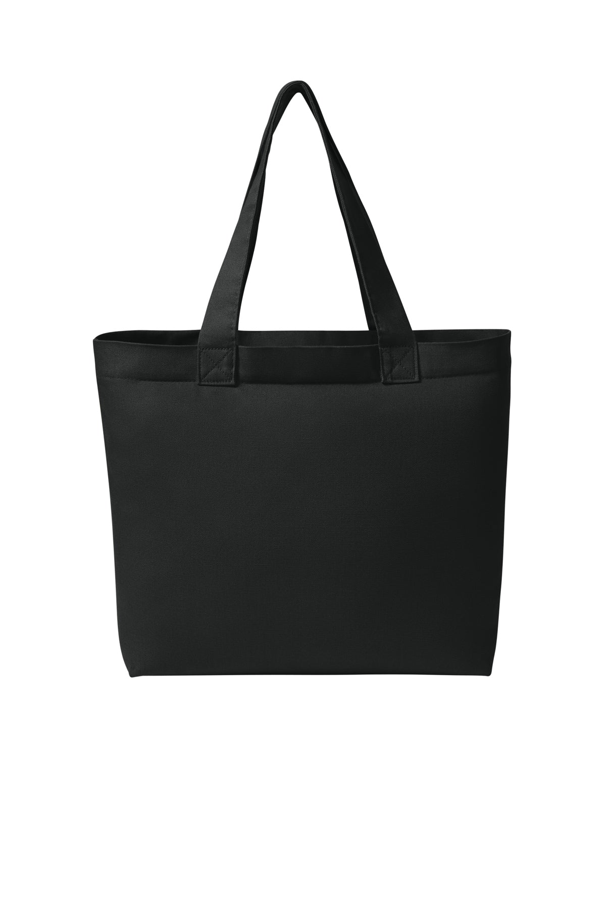 Comfort Colors CCET0 Everyday Tote in Black - undecorated front view