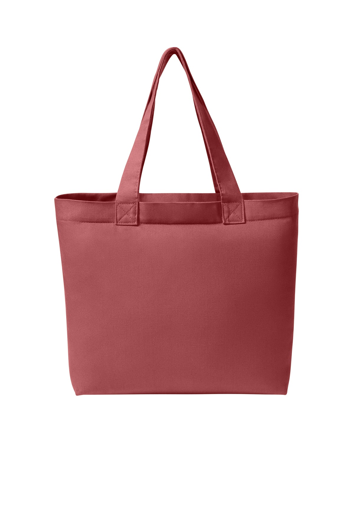 Comfort Colors CCET0 Everyday Tote in Crimson - undecorated front view