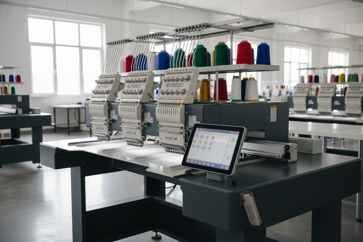 give me an industrial embroidery machine 15 needle