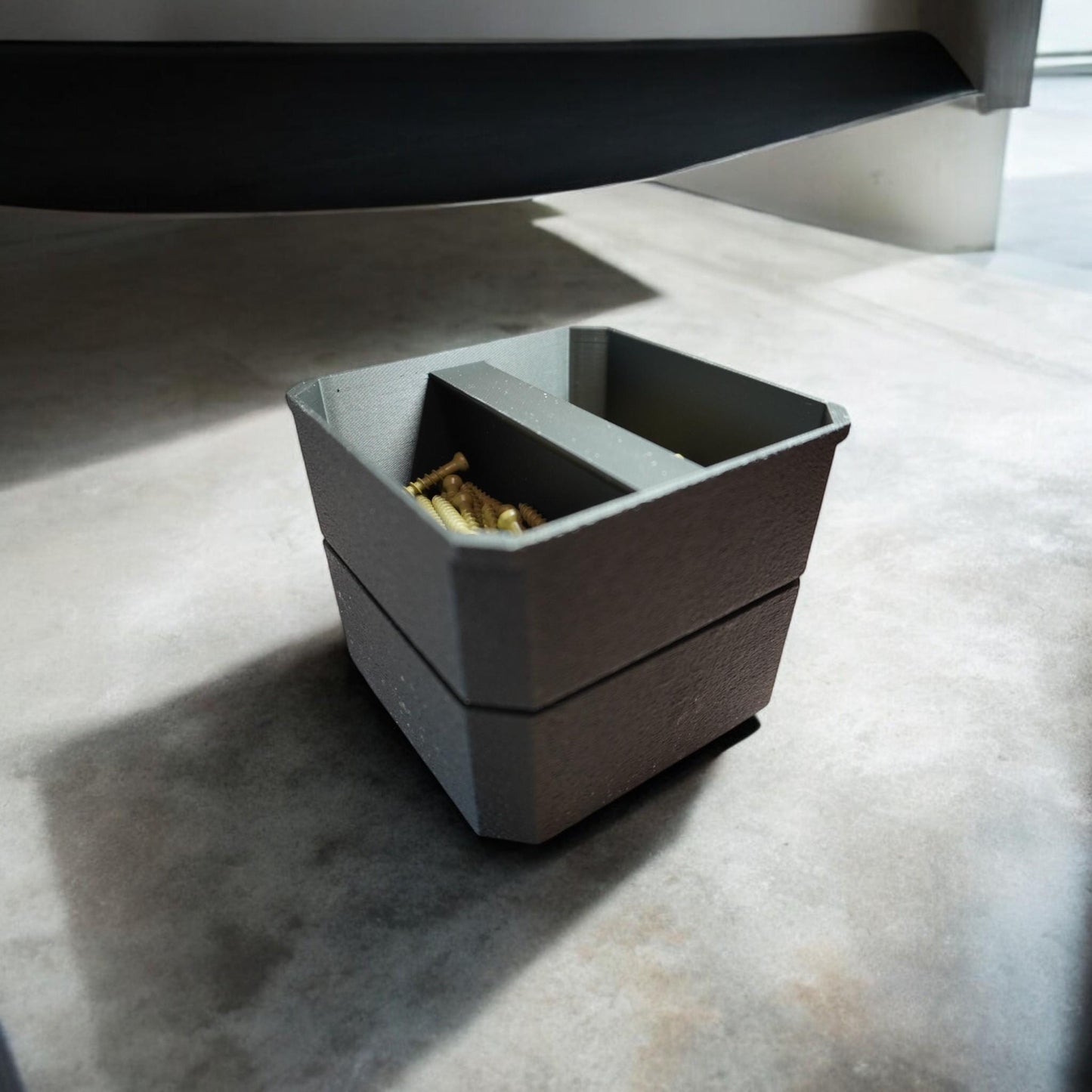 bin insert for Milwaukee Small Parts Organizer. Designed for screws, nails, and bolts. Durable, eco-friendly, and stackable for efficient storage. (etsy image id: 6578971516)