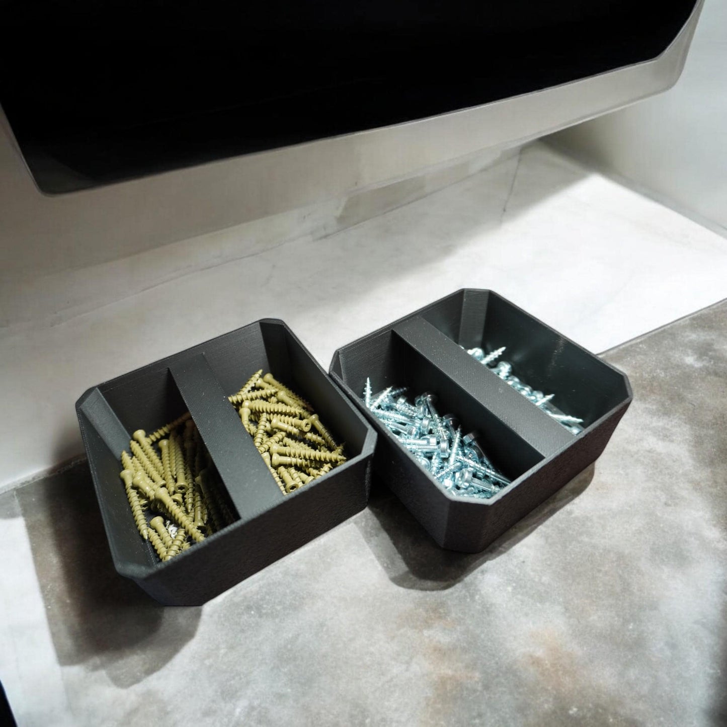 bin insert for Milwaukee Small Parts Organizer. Designed for screws, nails, and bolts. Durable, eco-friendly, and stackable for efficient storage. (etsy image id: 6578971520)