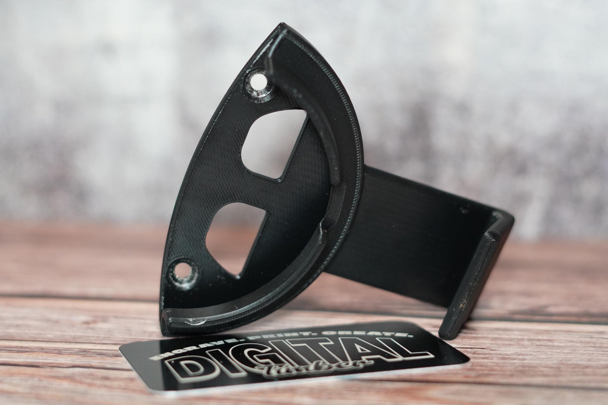 Tabletop product shot of empty Festool R90 holder (etsy image id: 6792026588)