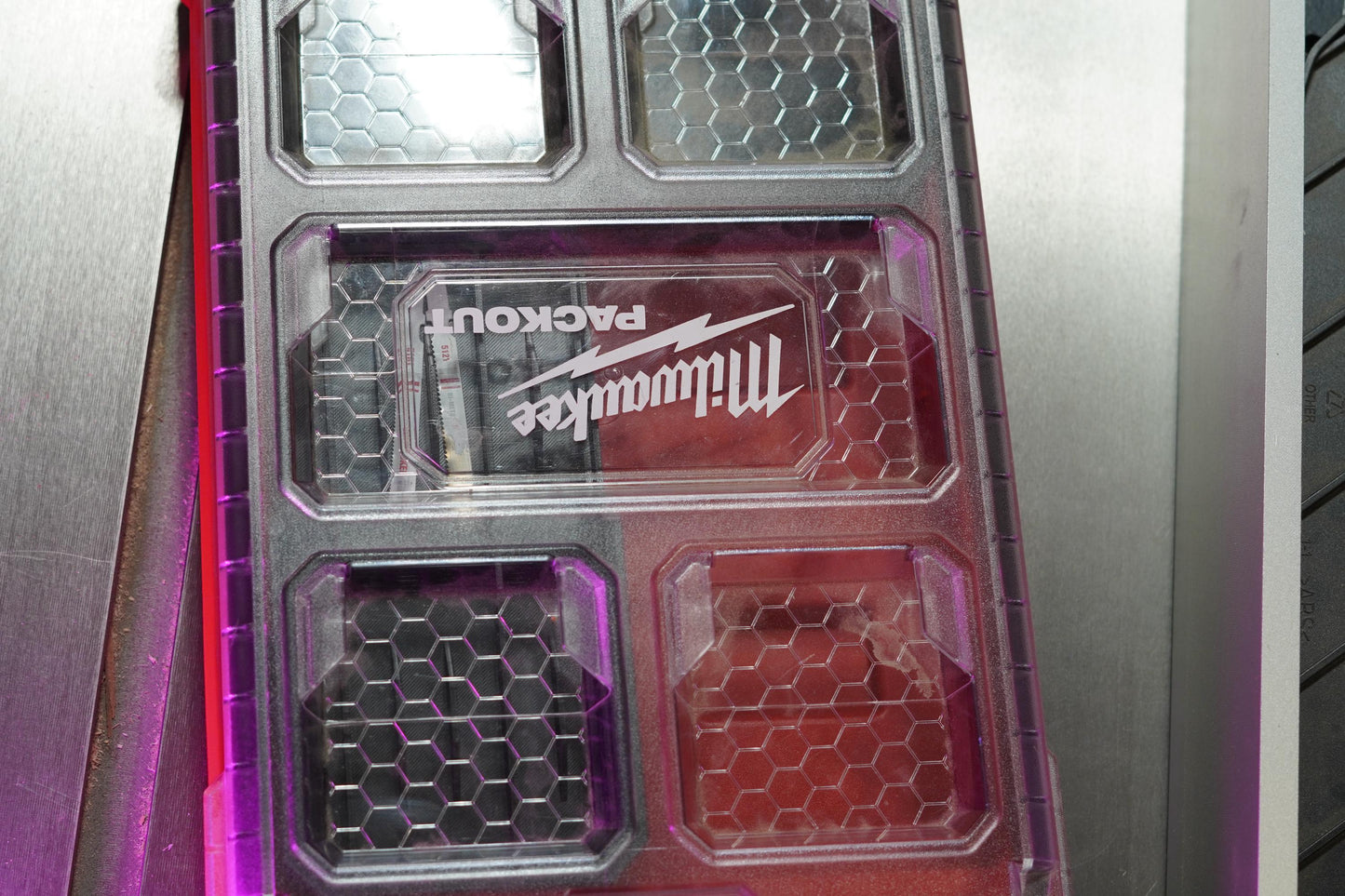 Milwaukee Packout Jigsaw Blade Organizer – Custom Insert for Compact Organizer (etsy image id: 6867304014)