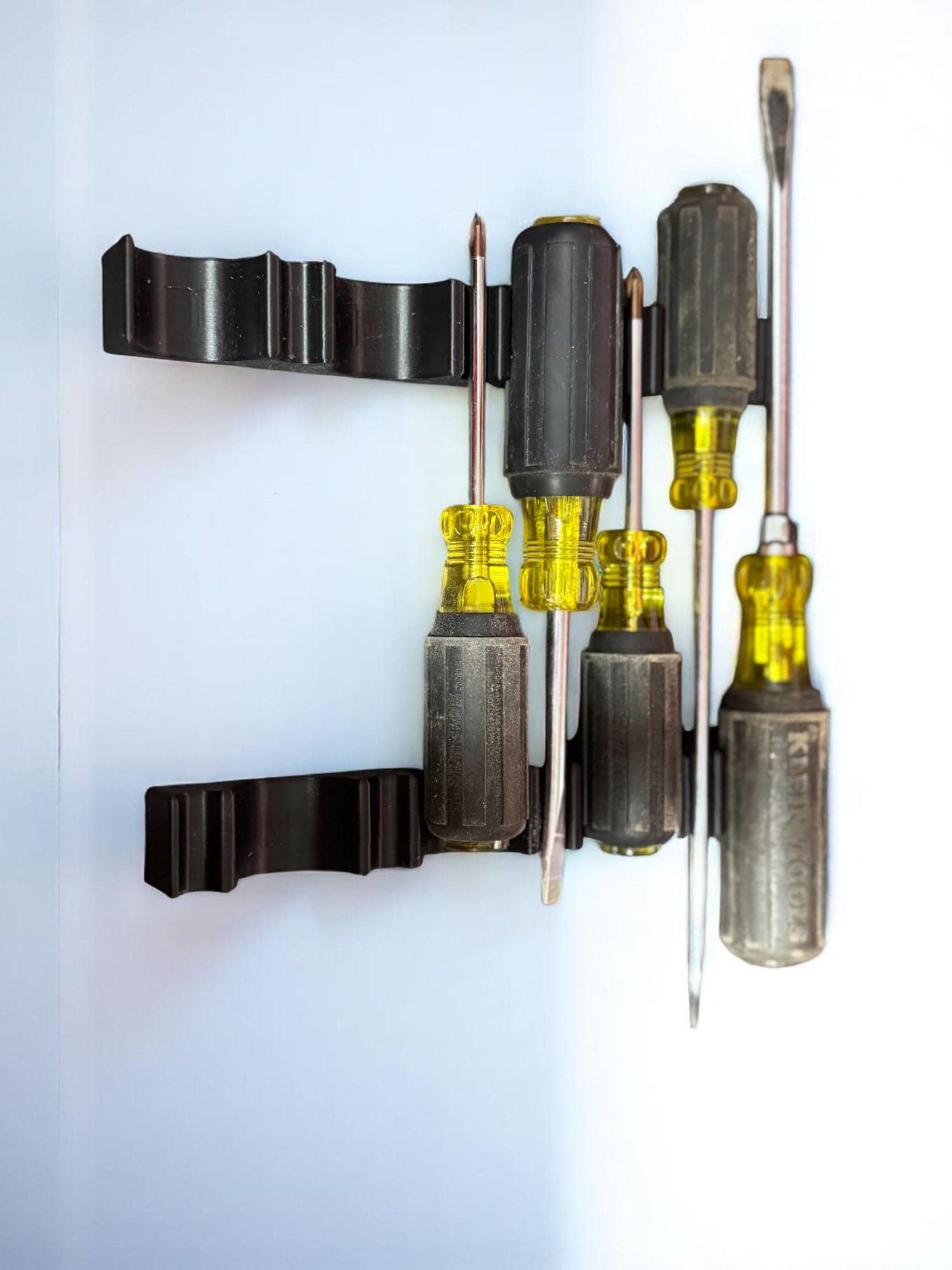 Magnetic Screwdriver Organizer: 6-Slot 3D Printed Tool Tray (etsy image id: 6930487376)