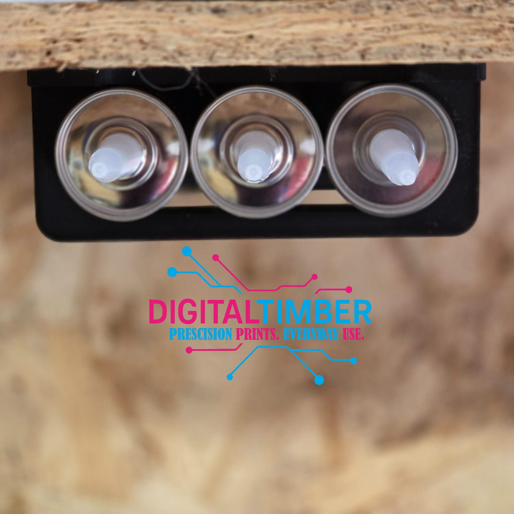 Caulking Tube Holder | Under Shelf 3D Printed Organizer (etsy image id: 7213332743)