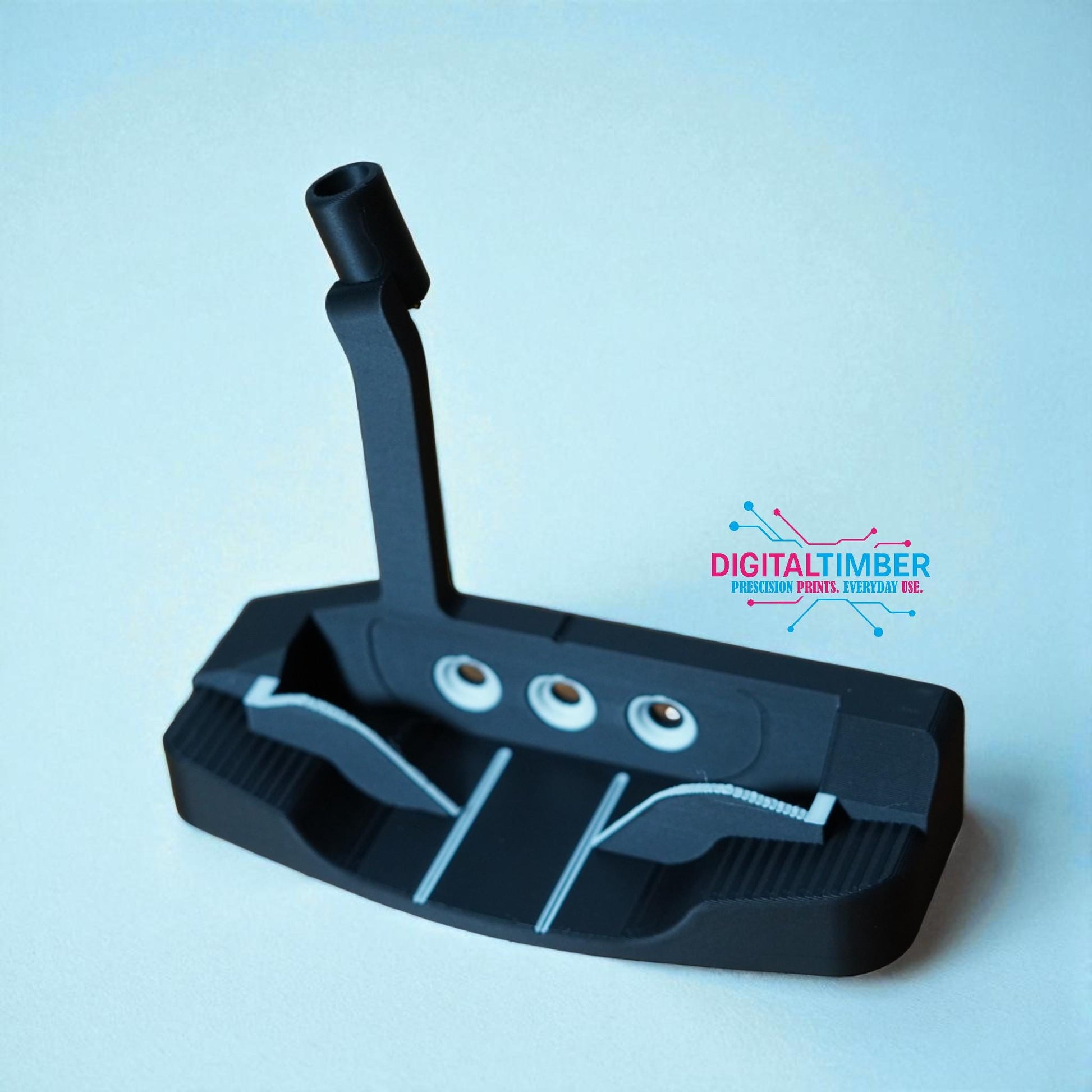 Golf Putter Business Card Holder | 3D Printed Golf Gift | Desk Organizer for Him (etsy image id: 7264939844)