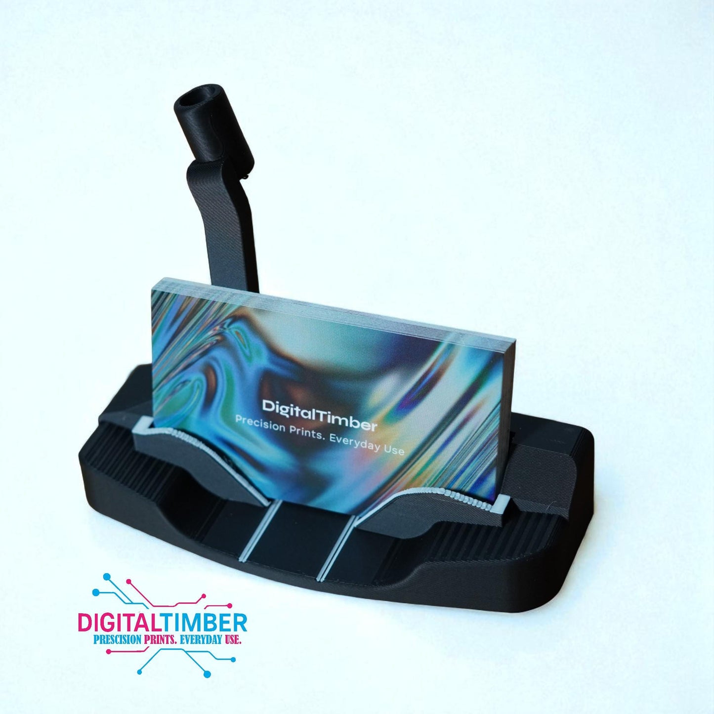 Golf Putter Business Card Holder | 3D Printed Golf Gift | Desk Organizer for Him (etsy image id: 7312883259)