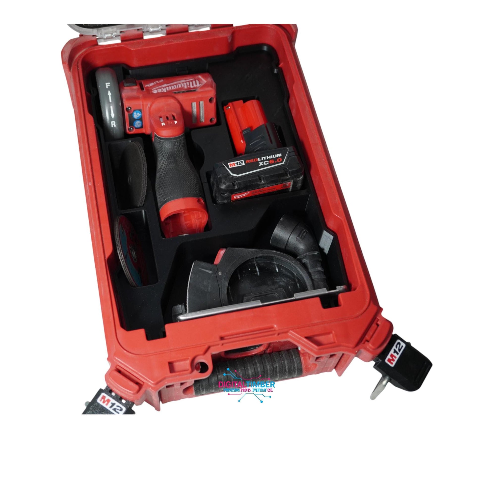 M12 Cut-Off Tool Holder | Packout-Compatible Insert 48-22-8435 (etsy image id: 7538050468)