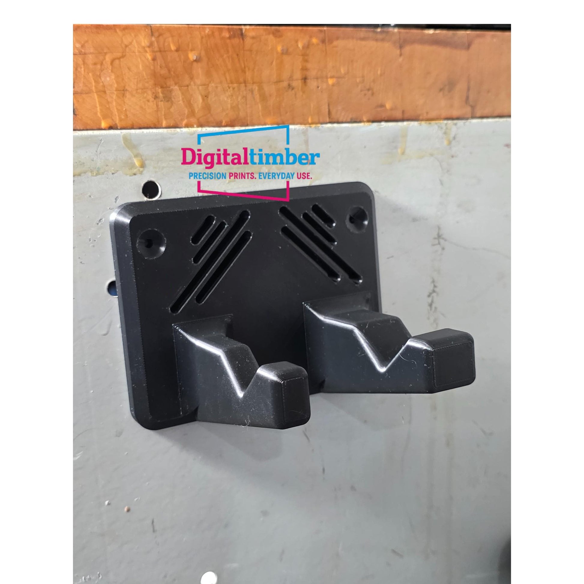 Wall Mount Holder for M12-Style Angle Grinder | Magnetic or Screw-Mount Tool Storage for Garage and Workshop (etsy image id: 7666129670)