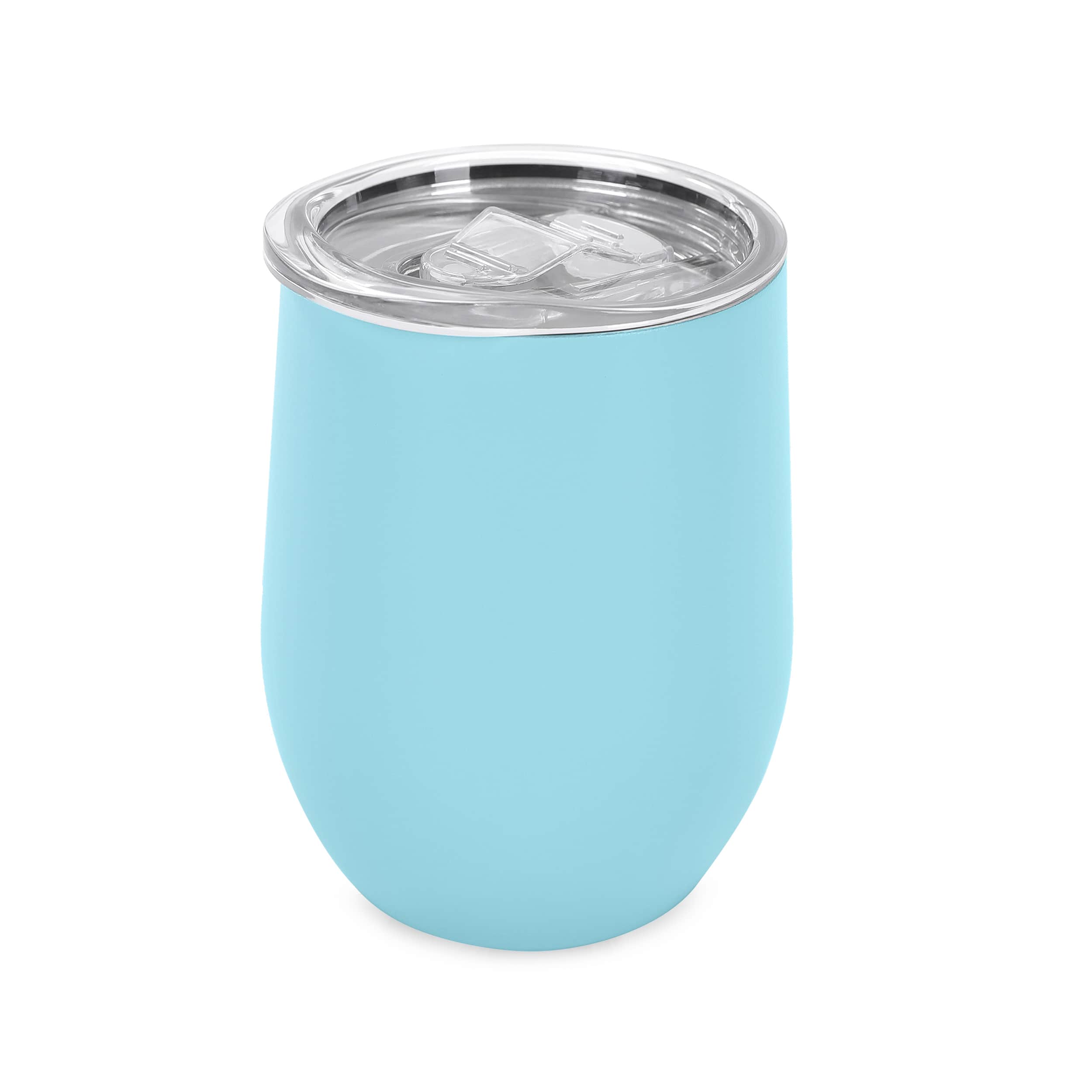 Personalized 12 oz Wine Tumbler | Laser Engraved Stemless Cup